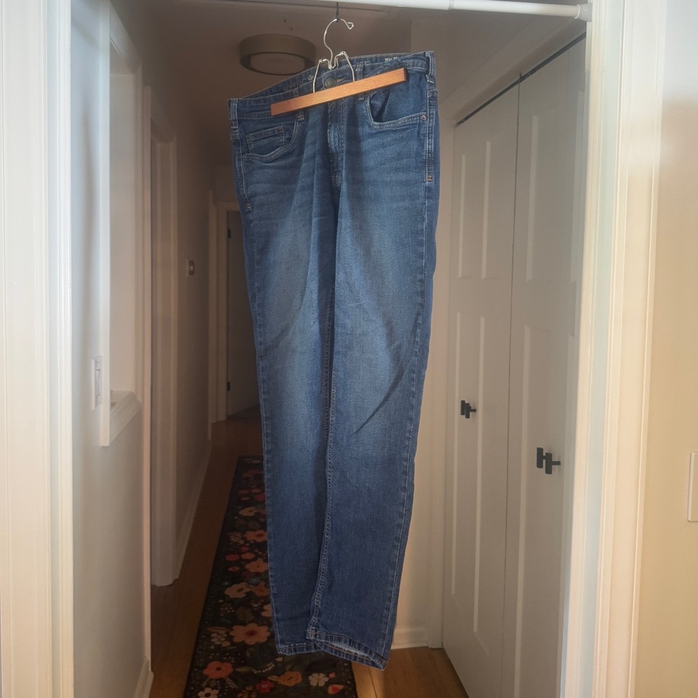 Buffalo David Bitton Blue Straight Jeans